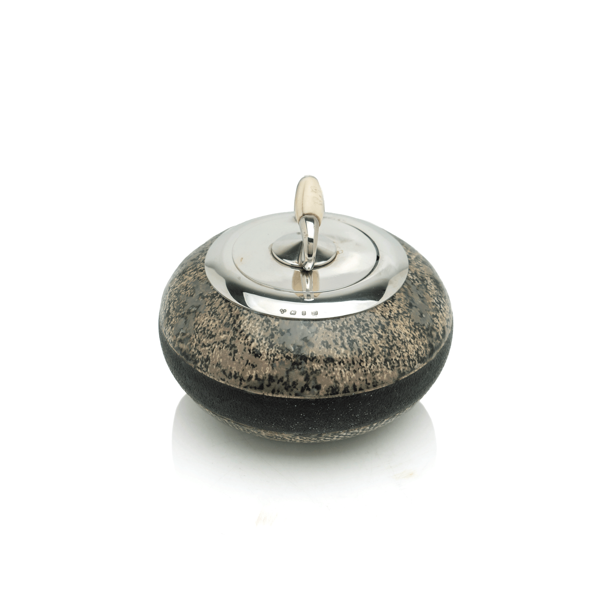 English Sterling Ash Receiver, Curling Stone