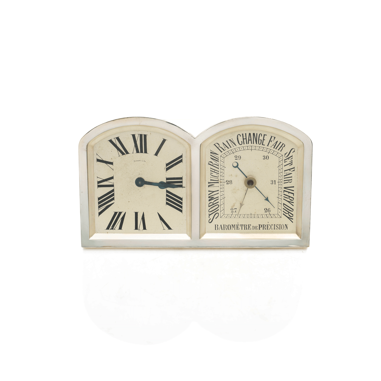 Tiffany Paris Clock & Barometer, 1930s