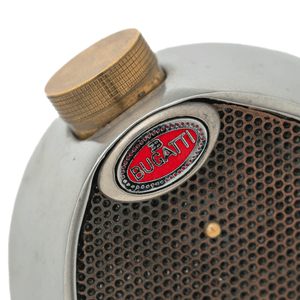 Bugatti Radiator Clock & Flask
