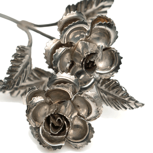 English Sterling Silver Roses