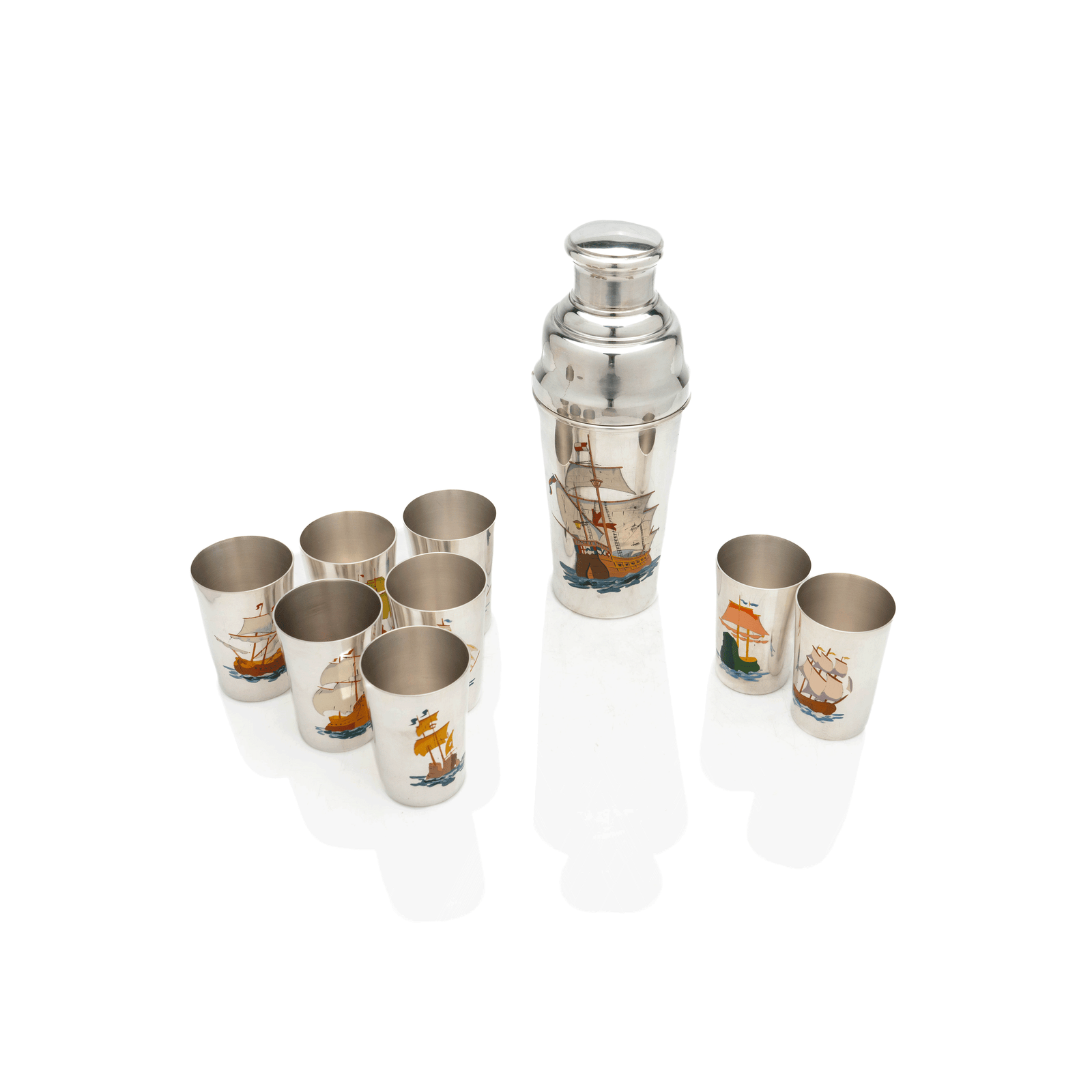 French Cocktail Set, Ship