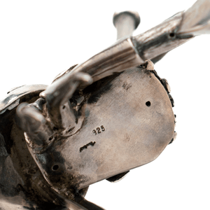 Sterling Silver & Mother of Pearl Hermit Crab