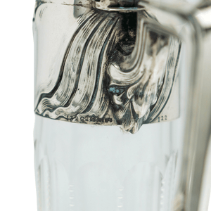 Silver & Cut Crystal Pitcher