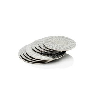 Christofle Coasters, Wine Bottle & Glass