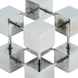 French Silvered Bronze Bookends