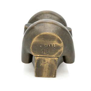 Ewald Paul Brandt, Biomorphic Bronze Sculpture