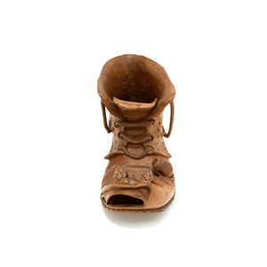 Carved Wood Boot