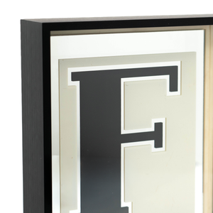 Italian Reverse Painted Glass, 1960s