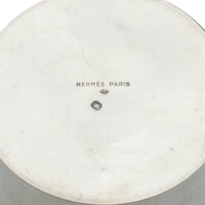 Hermes Sterling Box, Horse Shoe