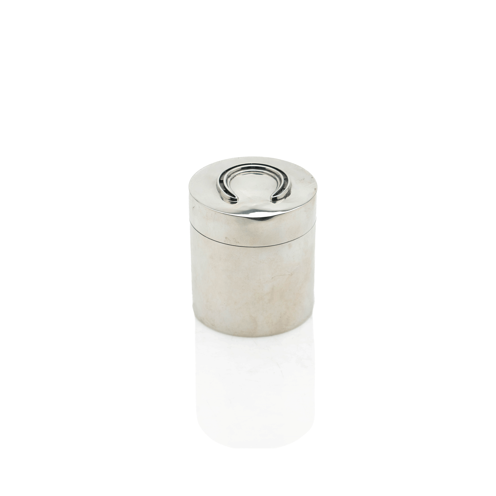 Hermes Sterling Box, Horse Shoe