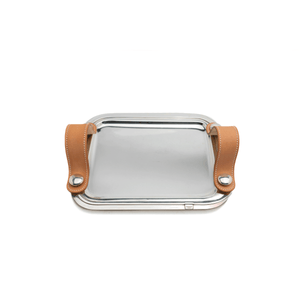 Hermes Tray, Leather Handles