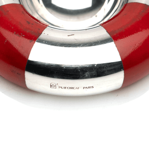 Puiforcat Silver & Enamel Catchall