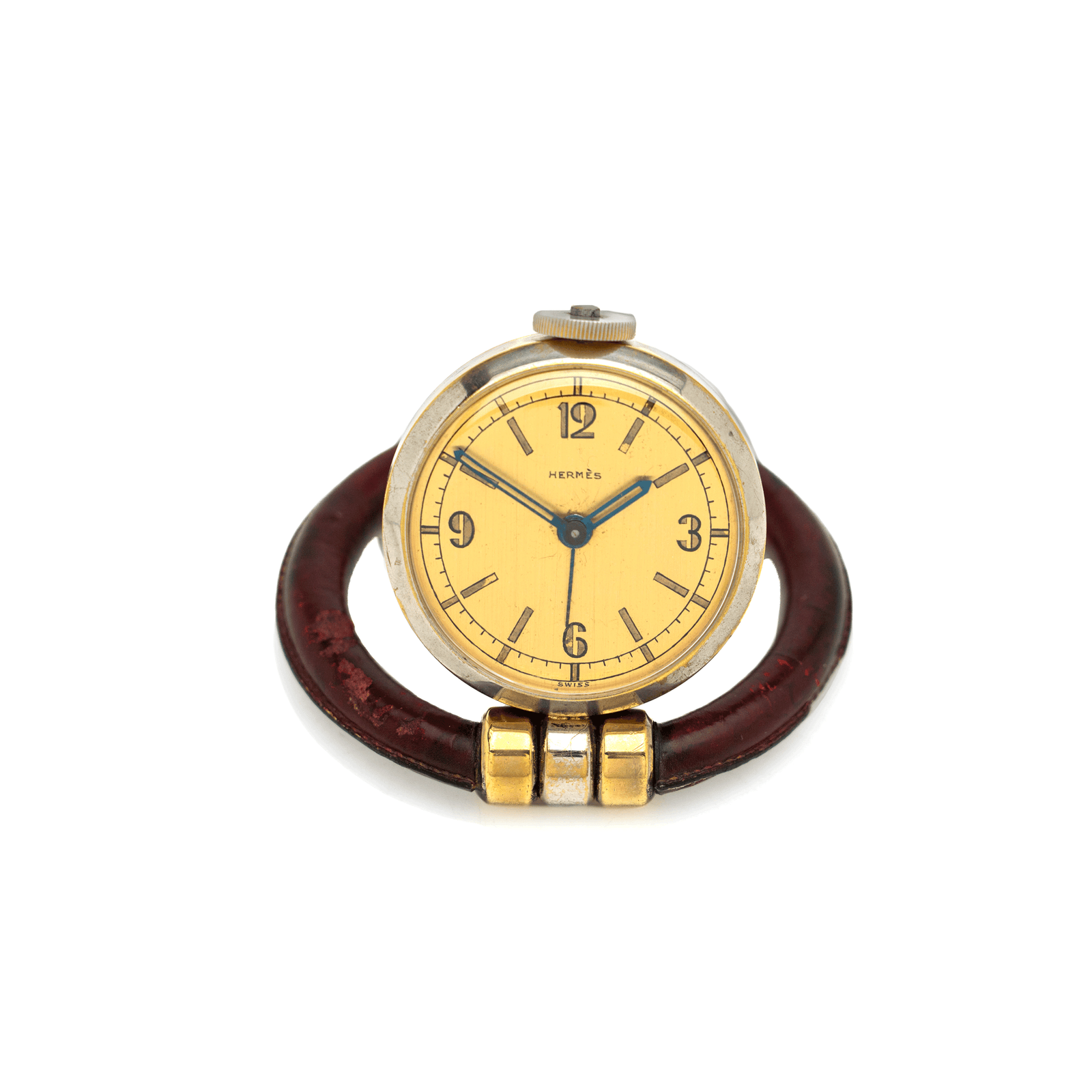 Hermes & Paul Dupre-Lafon Table Clock