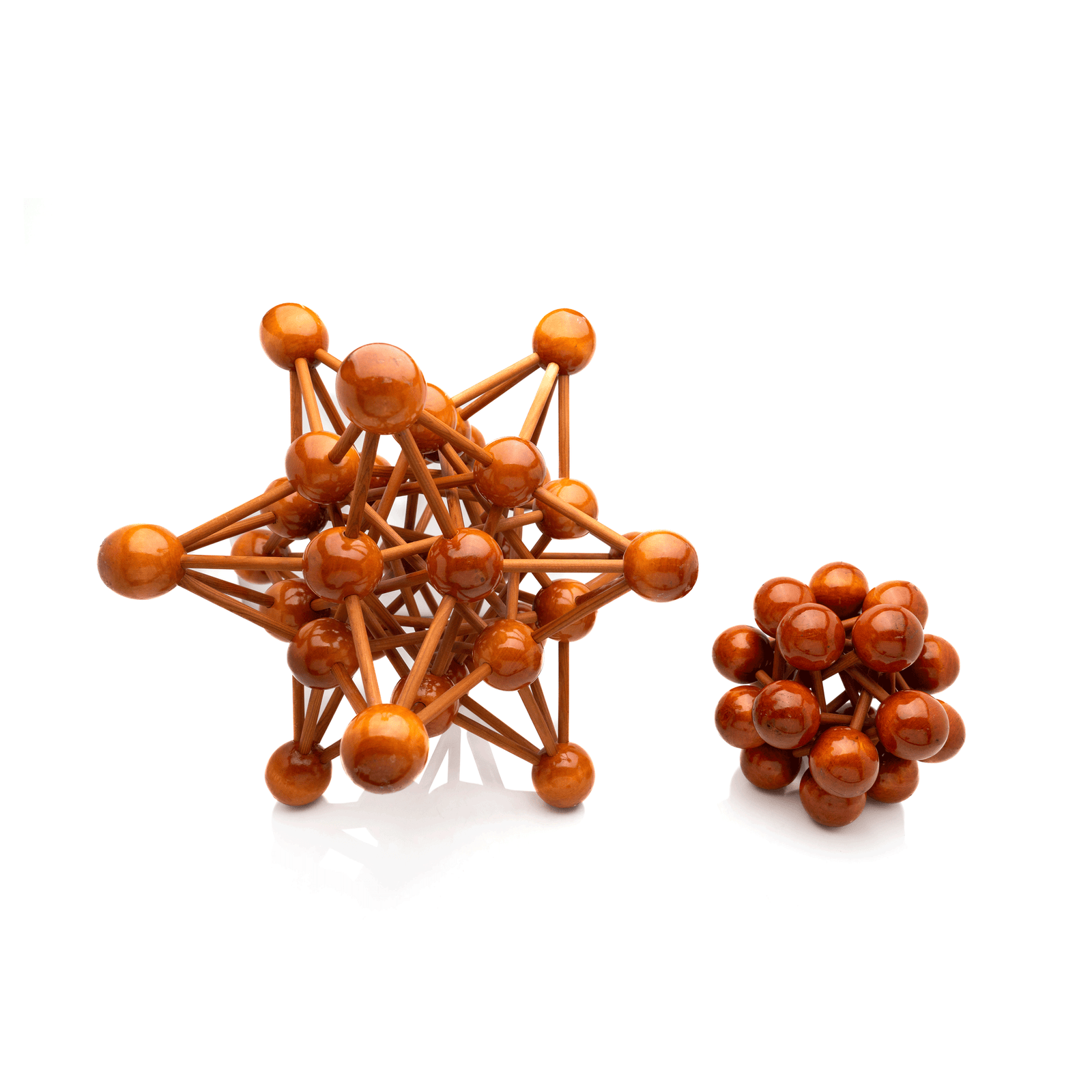 French Molecule Puzzle Sculptures