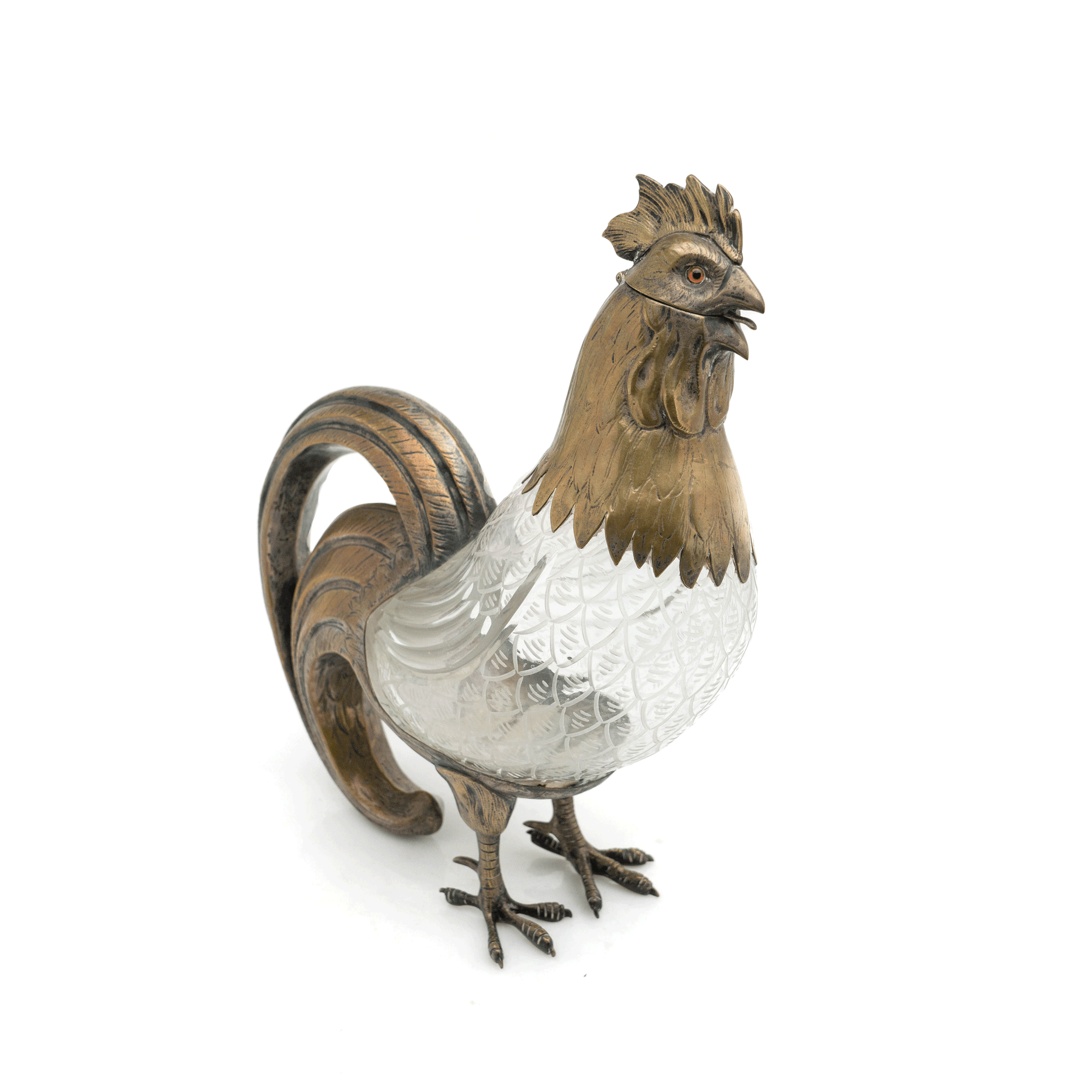 Austrian Rooster Decanter