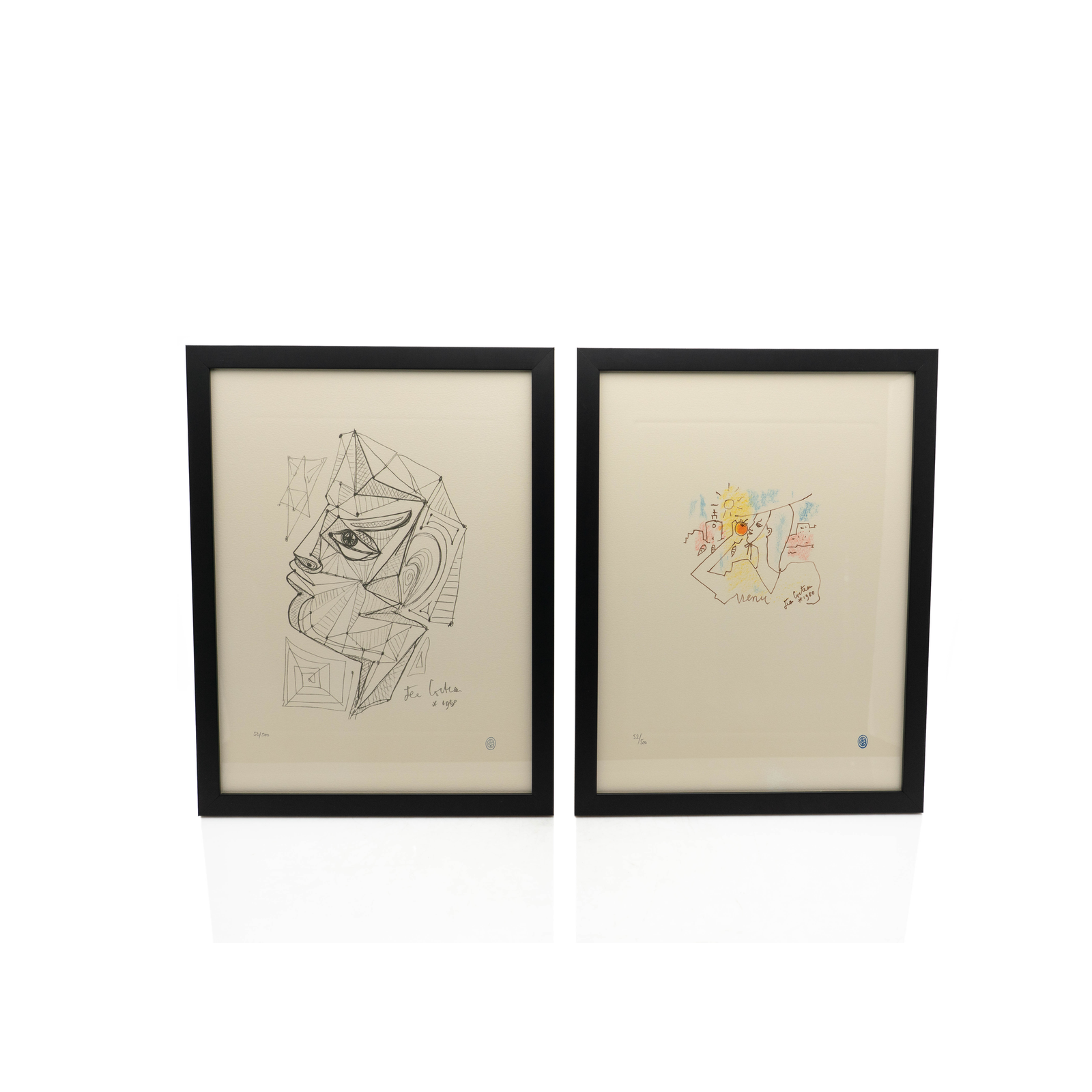 Jean Cocteau Lithographs