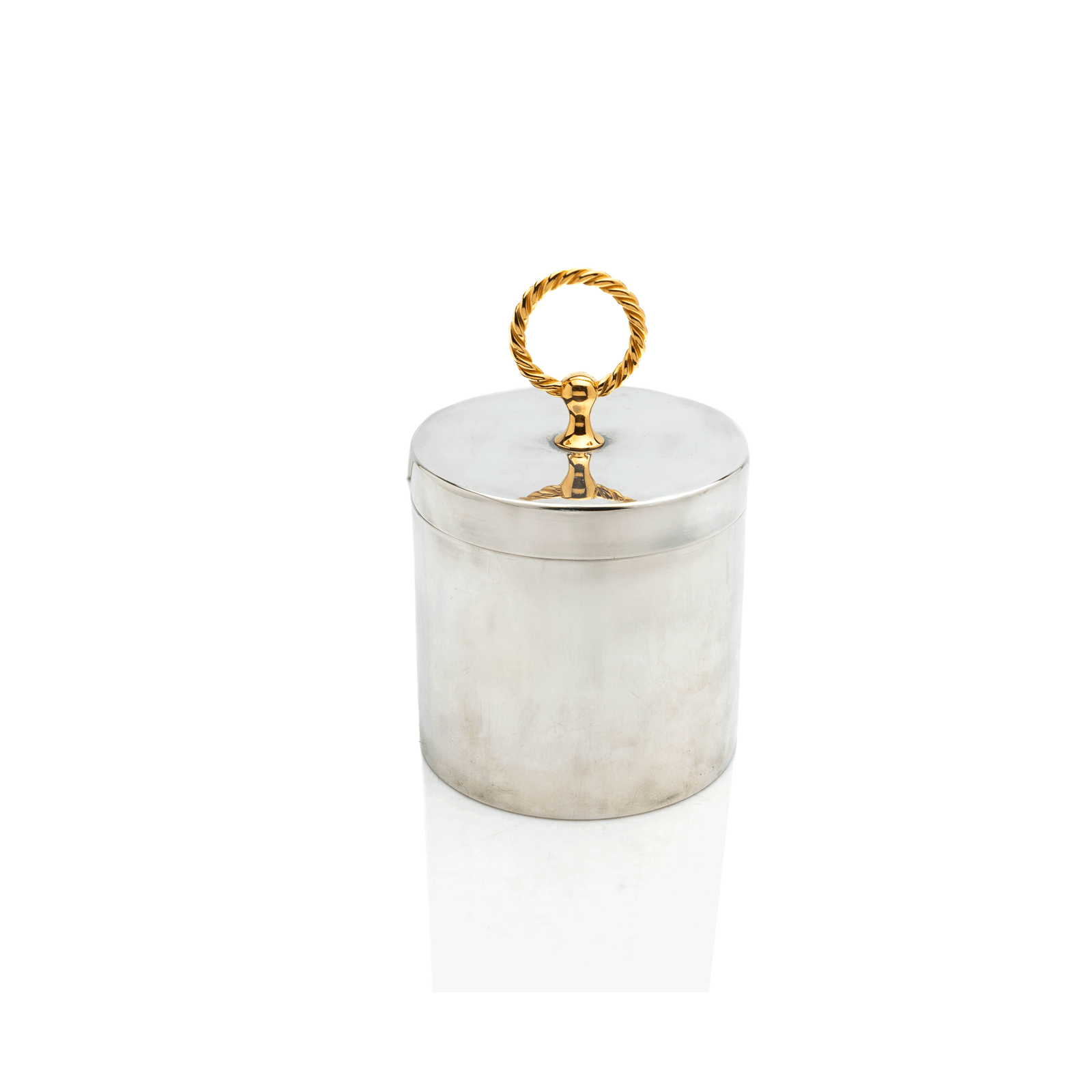 Hermes Ice Bucket, Gilt-Ring Handle