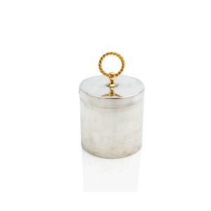 Hermes Ice Bucket, Gilt-Ring Handle