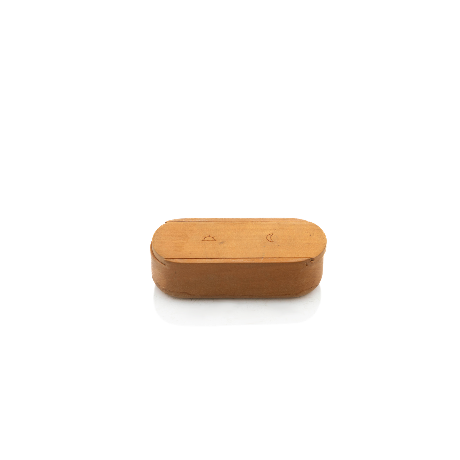 Hermes Wooden Pill Box