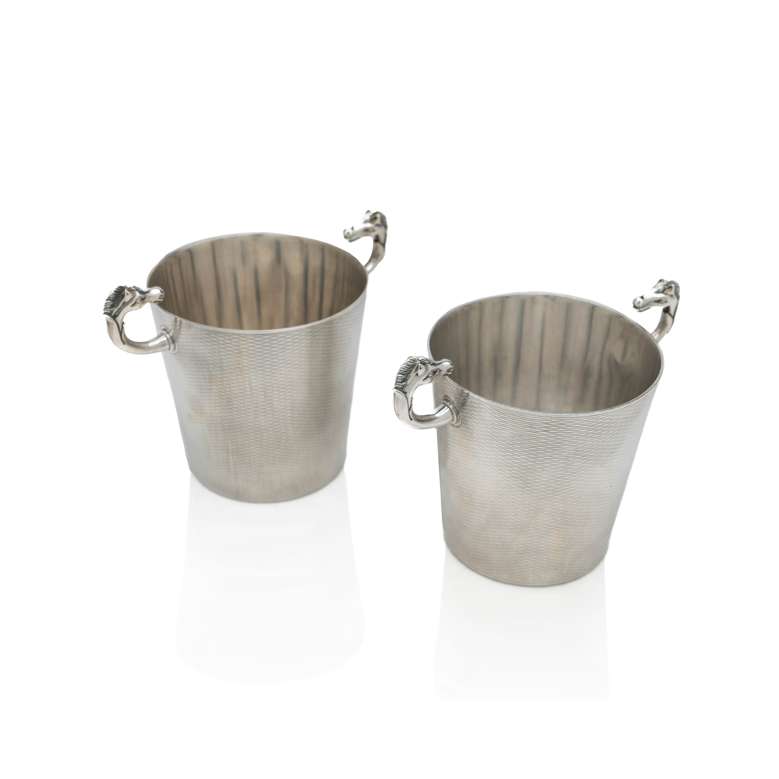 Hermes Double Horse Head Ice Buckets