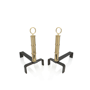 Adnet Fireplace Tools & Andirons