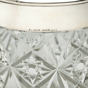 Sterling & Crystal Ice Bucket