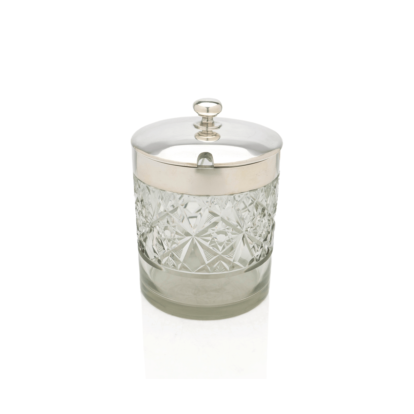 Sterling & Crystal Ice Bucket