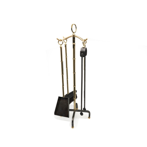 Adnet Fireplace Tools & Andirons