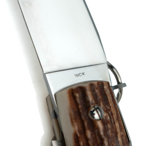 Hermes Staghorn Pocket Knife