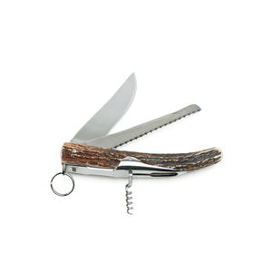 Hermes Staghorn Pocket Knife