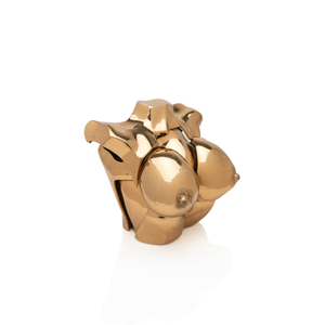 French Polished Bronze Bust, 1970s