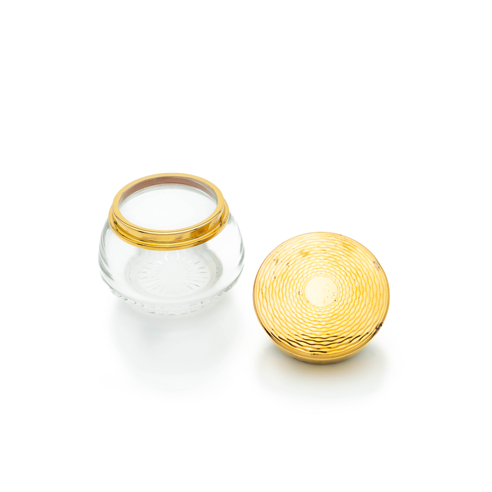 Hermes Glass Canister