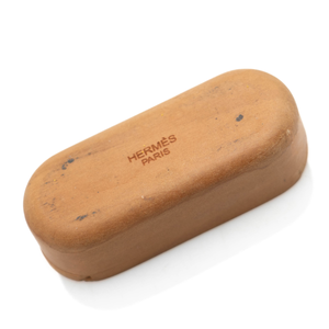 Hermes Wooden Pill Box