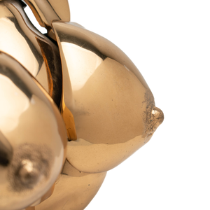 French Polished Bronze Bust, 1970s