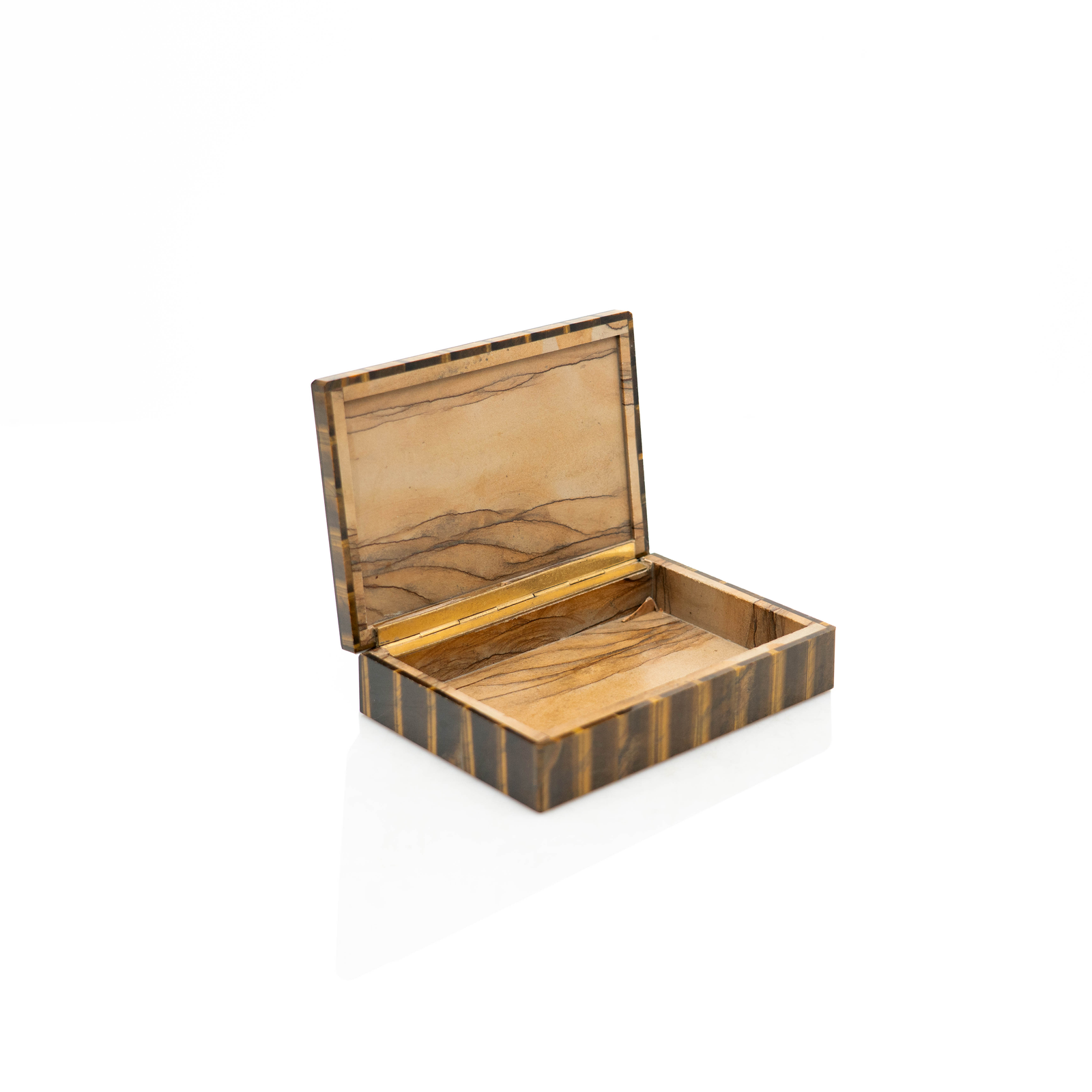 French Tiger's Eye Box, 1970's