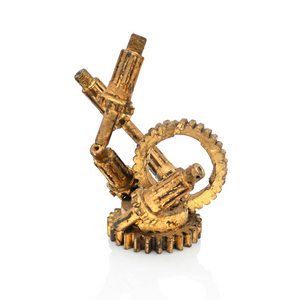 Gilt Industrial Sculpture, Mathias Goeritz