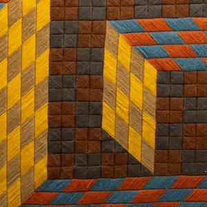 Victor Vasarely Tapestry, 1970's