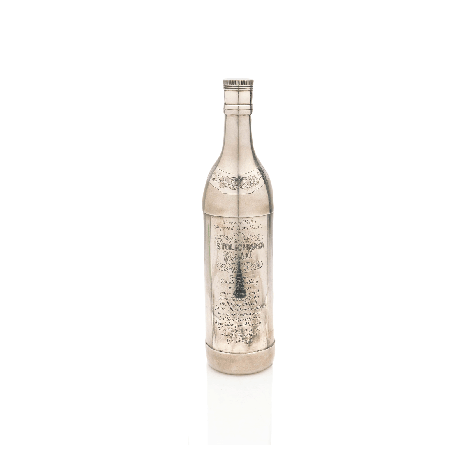 Sterling Decanter & Shaker, Stoli