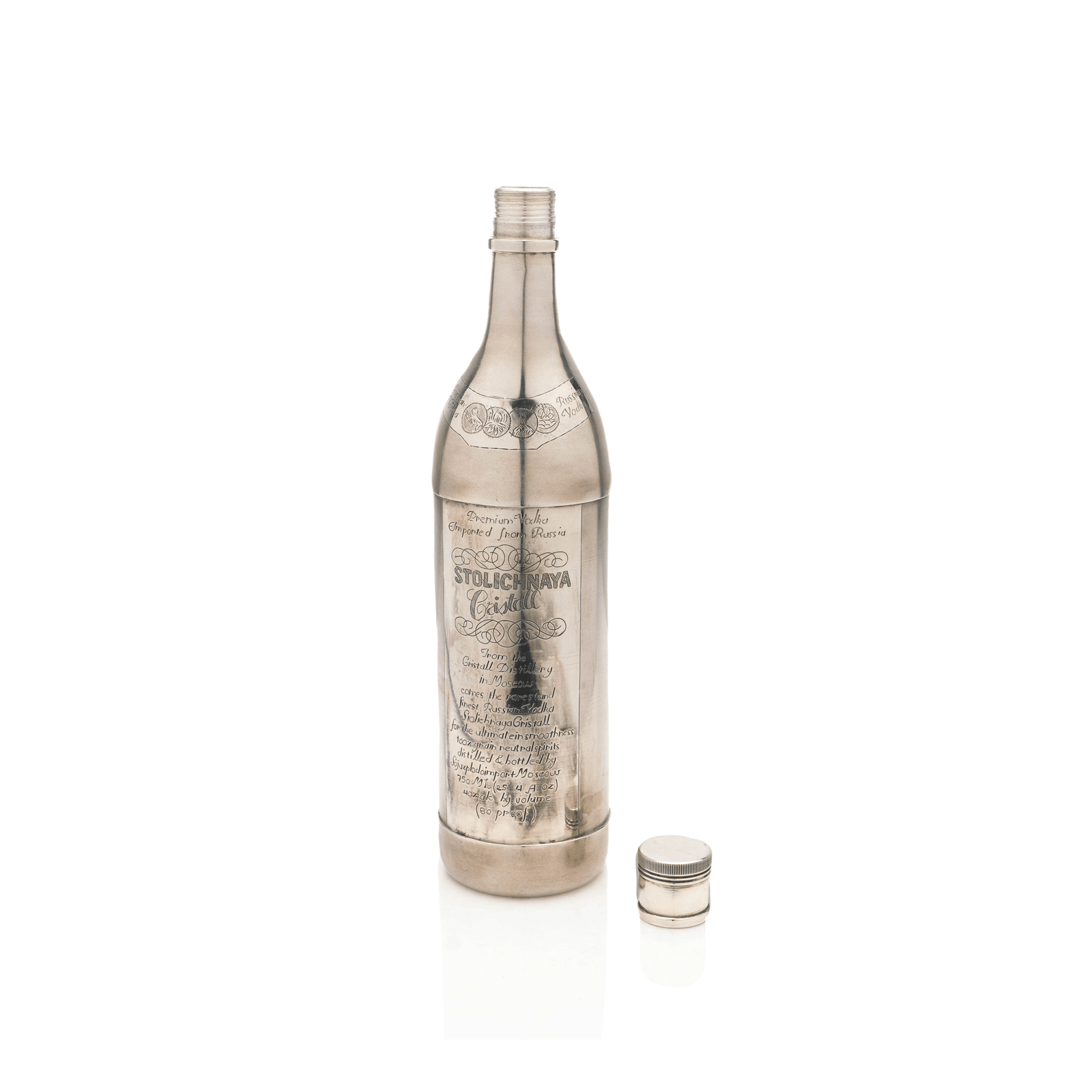 Sterling Decanter & Shaker, Stoli