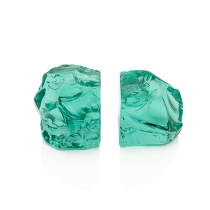 Fontana Arte Italian Glass Block Bookends