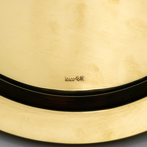 Italian Brass Stacking Dish Set