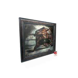 WPA Wrestlers Painting, 1944