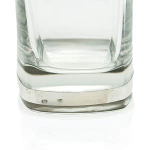 Italian Highball Glasses, Sterling Trim