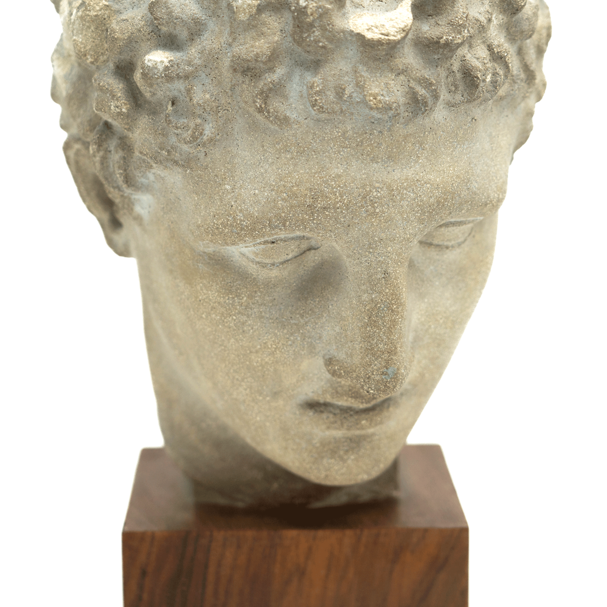 Carved Stone Bust