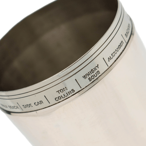 Italian Sterling Recipe Cocktail Shaker