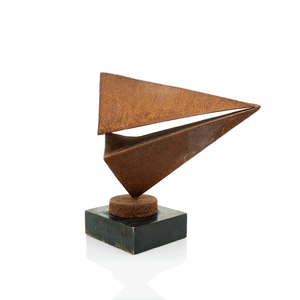 Modernist Steel Sculpture