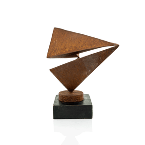 Modernist Steel Sculpture