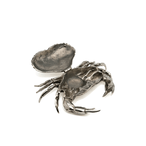 Silvered Bronze Crab Box