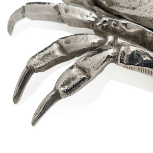 Silvered Bronze Crab Box