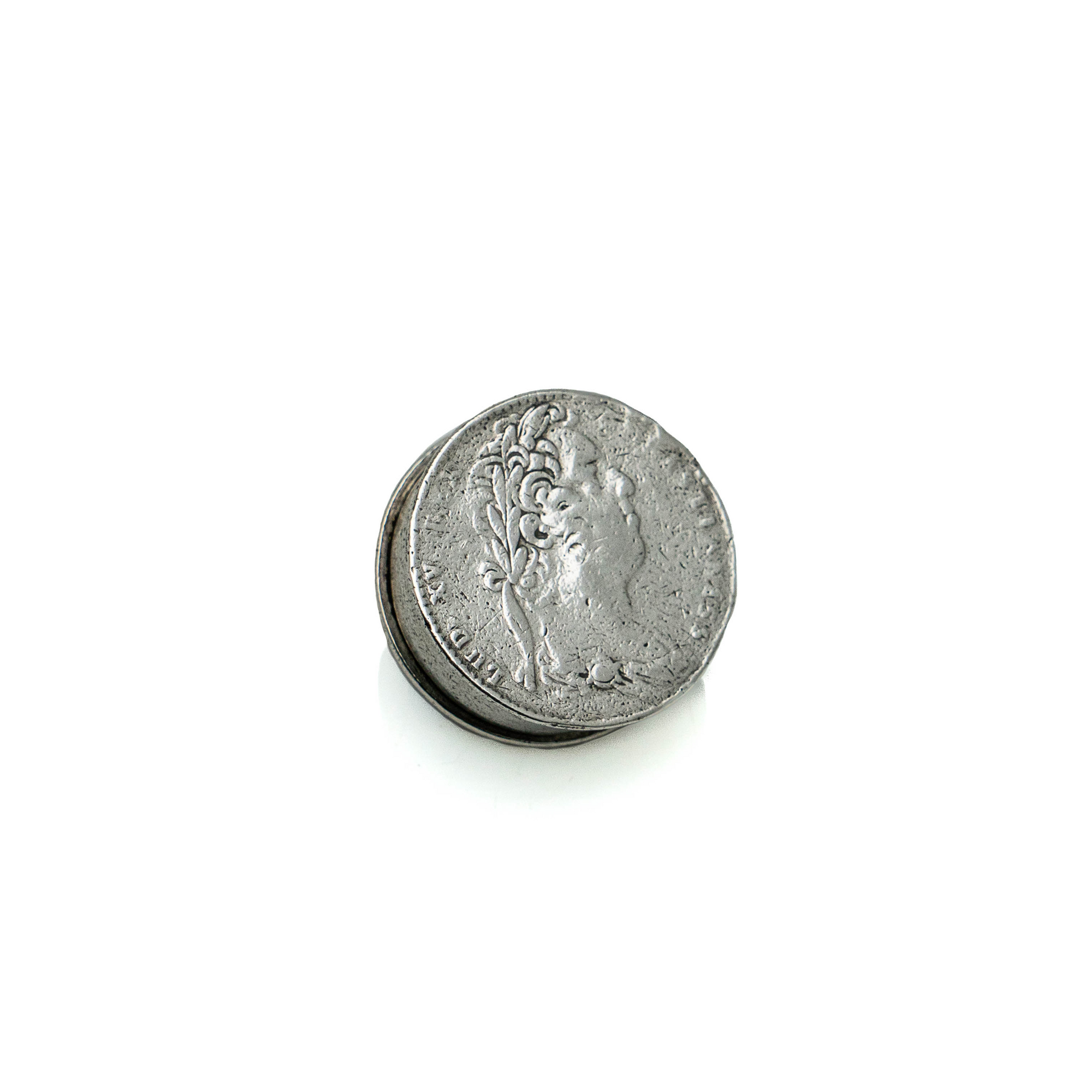 Hermes Sterling Coin Pill Box